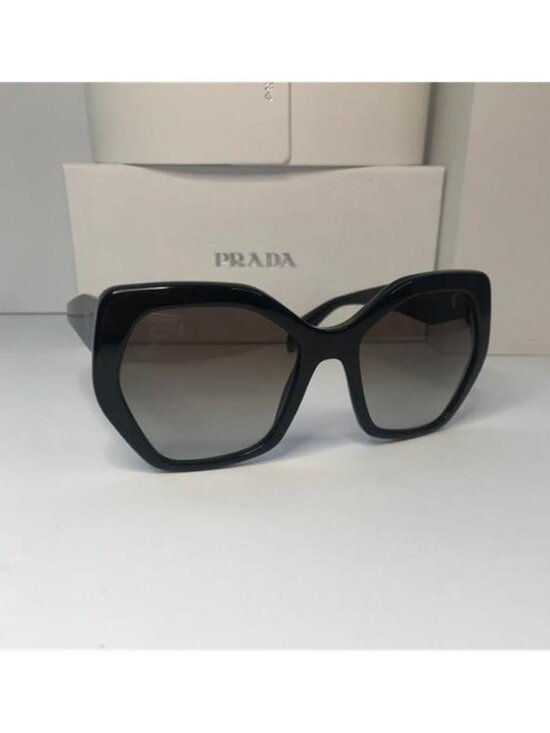 New authentic Prada Sunglasses PR 16RS 1AB0A7 Black Grey Gradient
